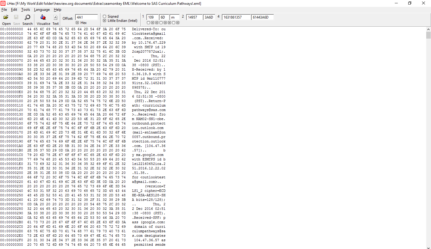 hexadecimal-eml-script-seamonkey