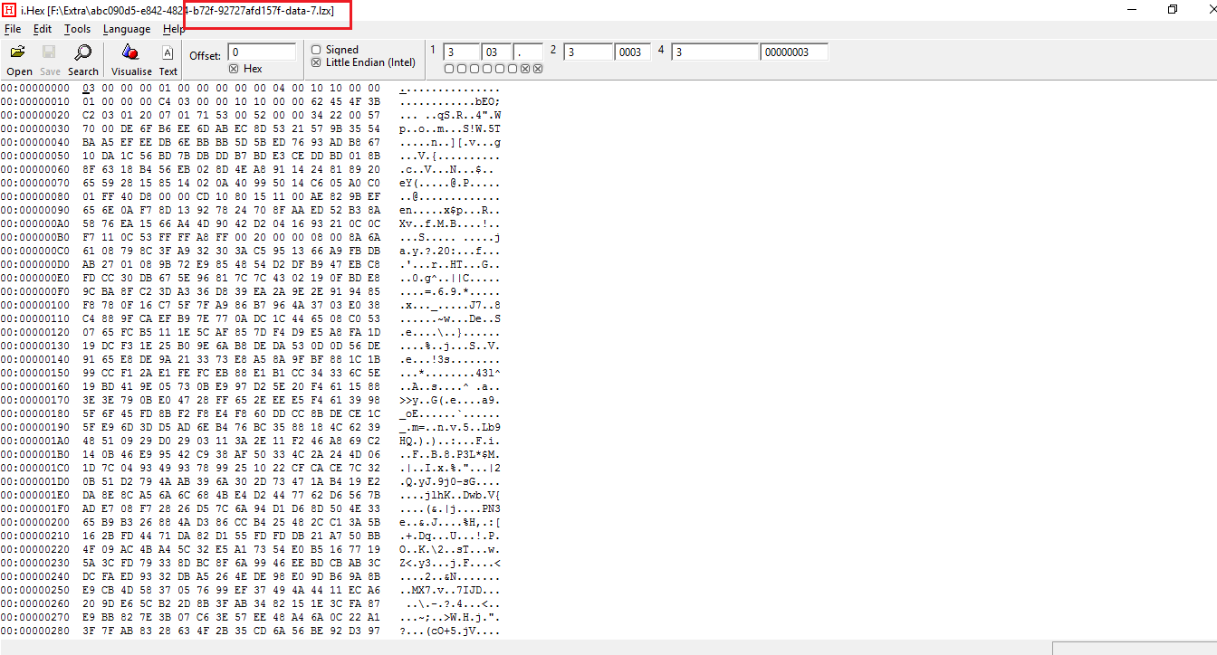 view-exchange-data-lzx-hex