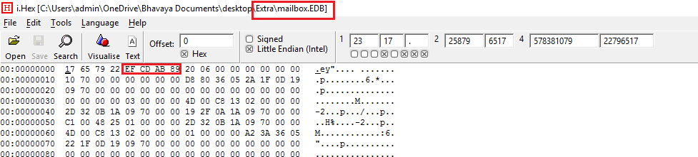 firmware hex file format